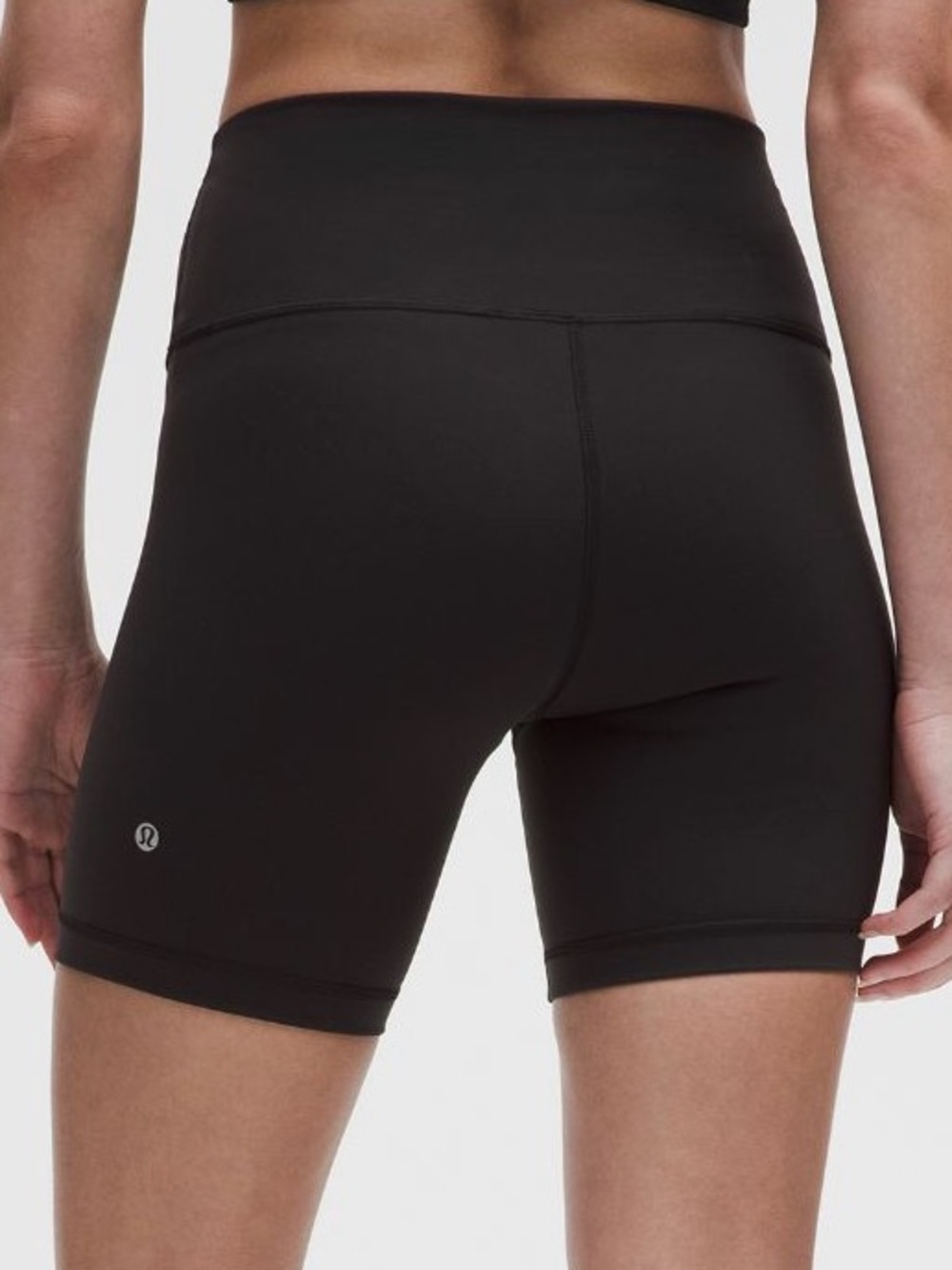 Lululemon Wunder Train High-Rise Short 6" in Black